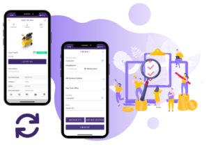 Asset tracking with check in and check out