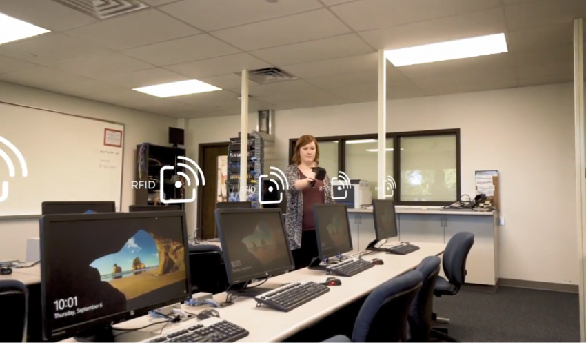 Web Based RFID software for school asset tracking