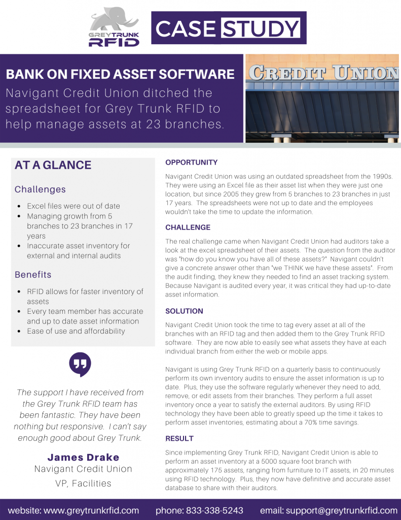 Bank uses RFID for fixed asset inventory