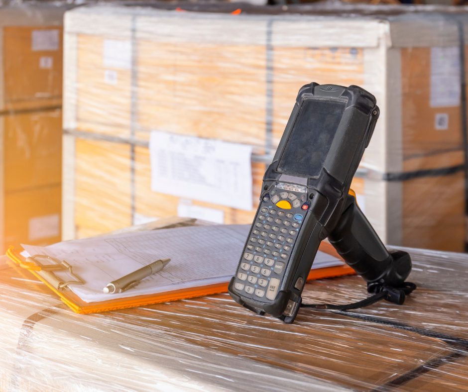 Faster scanning speeds with UHF RFID vs. Barcode.