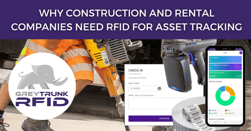 Why Construction and Rental Companies Need RFID for Asset Tracking Article Banner Image
